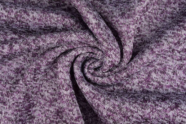 Polaire Tricotée 3 Tons Violet Polaire Tricotée 3 Tons Violet