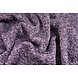 Polaire Tricotée 3 Tons Violet Polaire Tricotée 3 Tons Violet