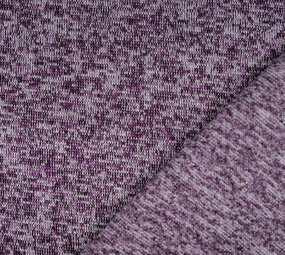 Gebreide Fleece 3-Tone Paars Gebreide Fleece 3-Tone Paars