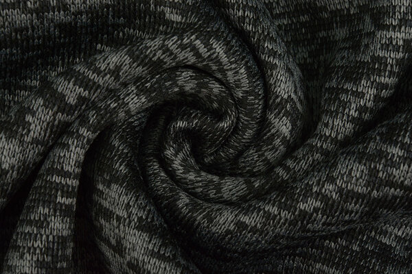 Gebreide Fleece 3-Tone Donker Grijs Gebreide Fleece 3-Tone Donker Grijs