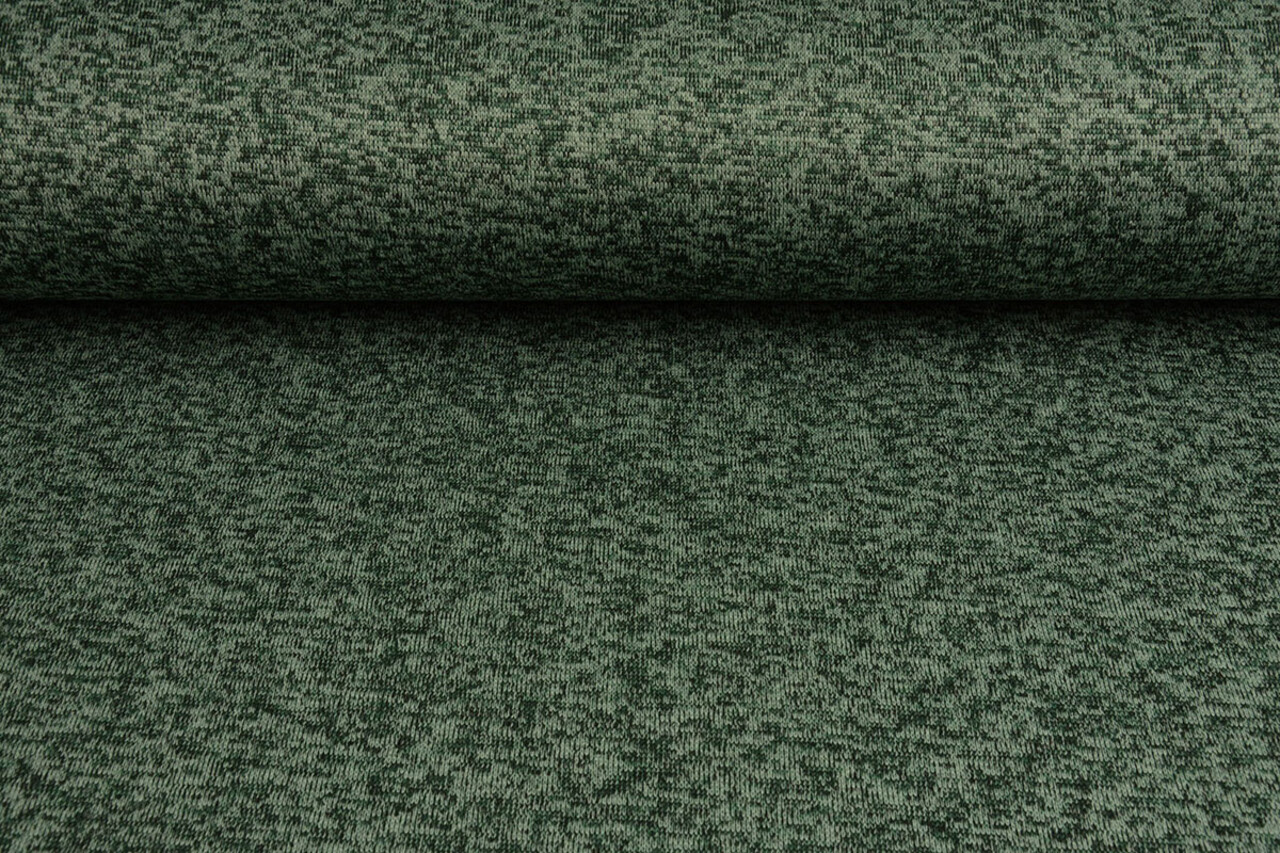 Knitted Fleece 3-Tone Dark Green Knitted Fleece 3-Tone Dark Green