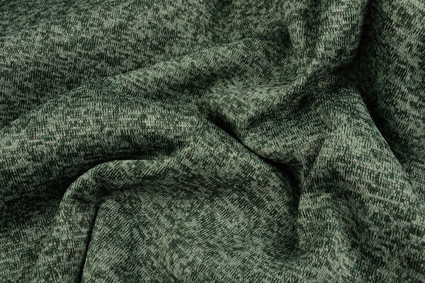 Strickfleece 3-Tone Dunkel Grün