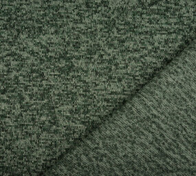 Strickfleece 3-Tone Dunkel Grün Strickfleece 3-Tone Dunkel Grün