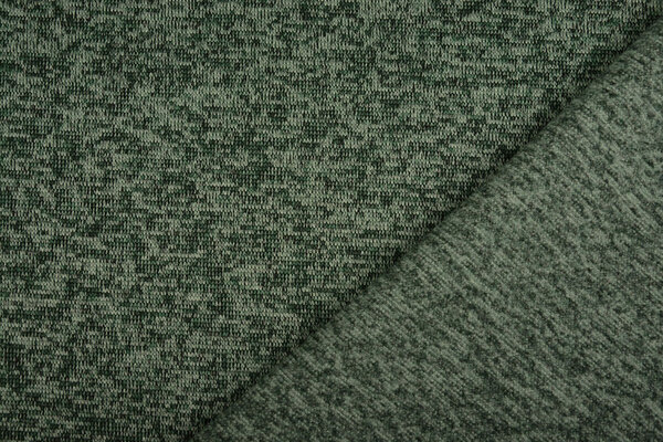 Knitted Fleece 3-Tone Dark Green Knitted Fleece 3-Tone Dark Green
