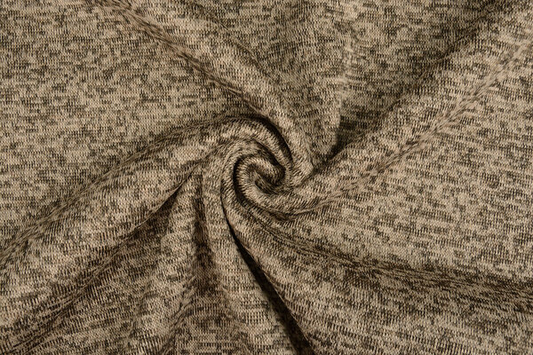 Polaire Tricotée 3 Tons Taupe Polaire Tricotée 3 Tons Taupe