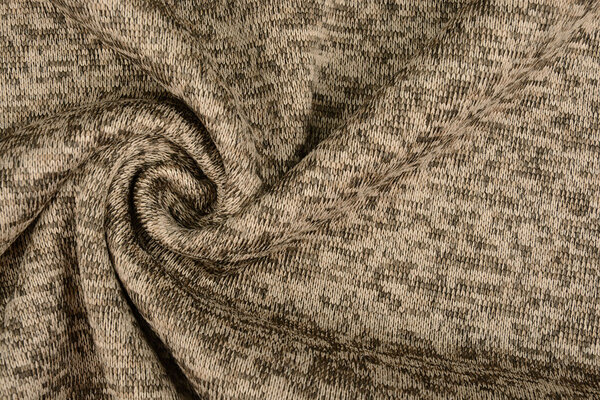 Knitted Fleece 3-Tone Taupe Knitted Fleece 3-Tone Taupe