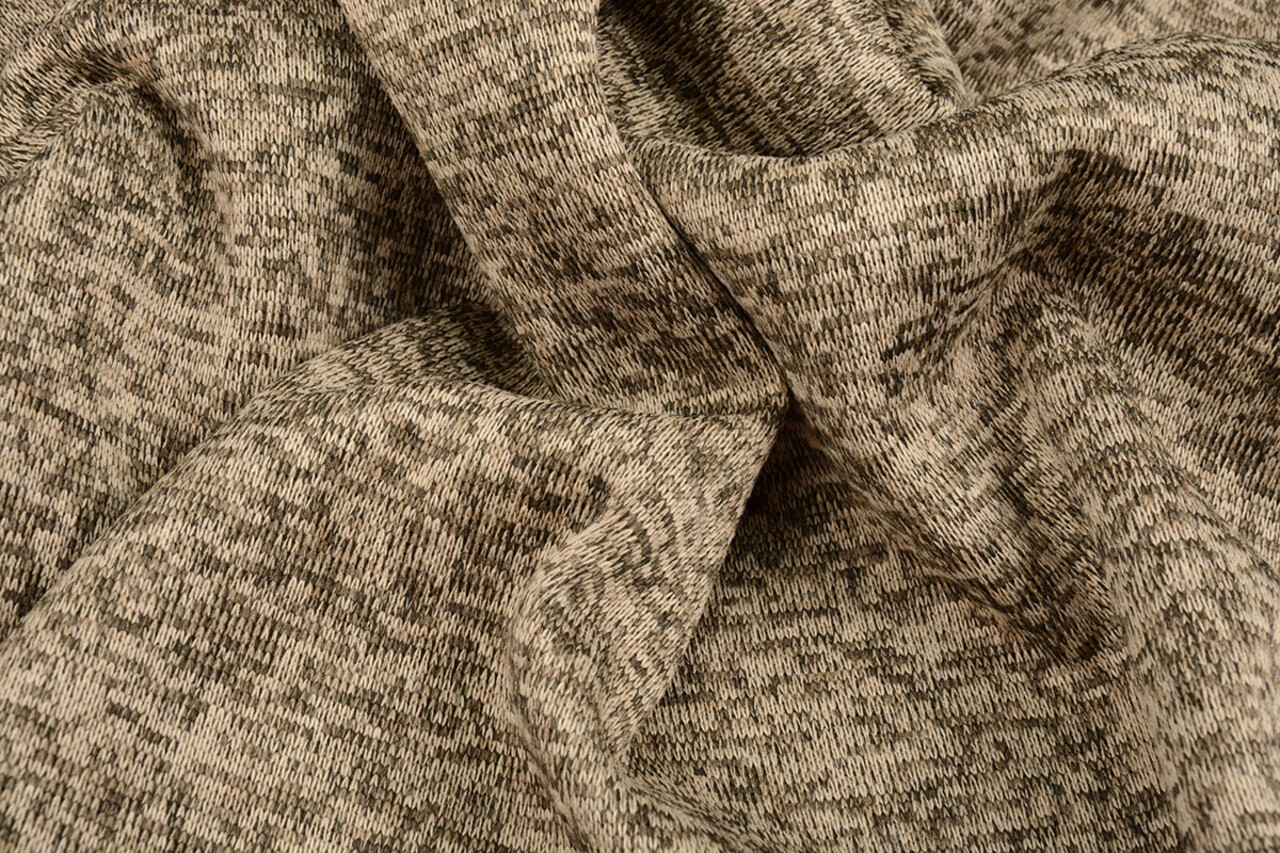 Gebreide Fleece 3-Tone Taupe Gebreide Fleece 3-Tone Taupe