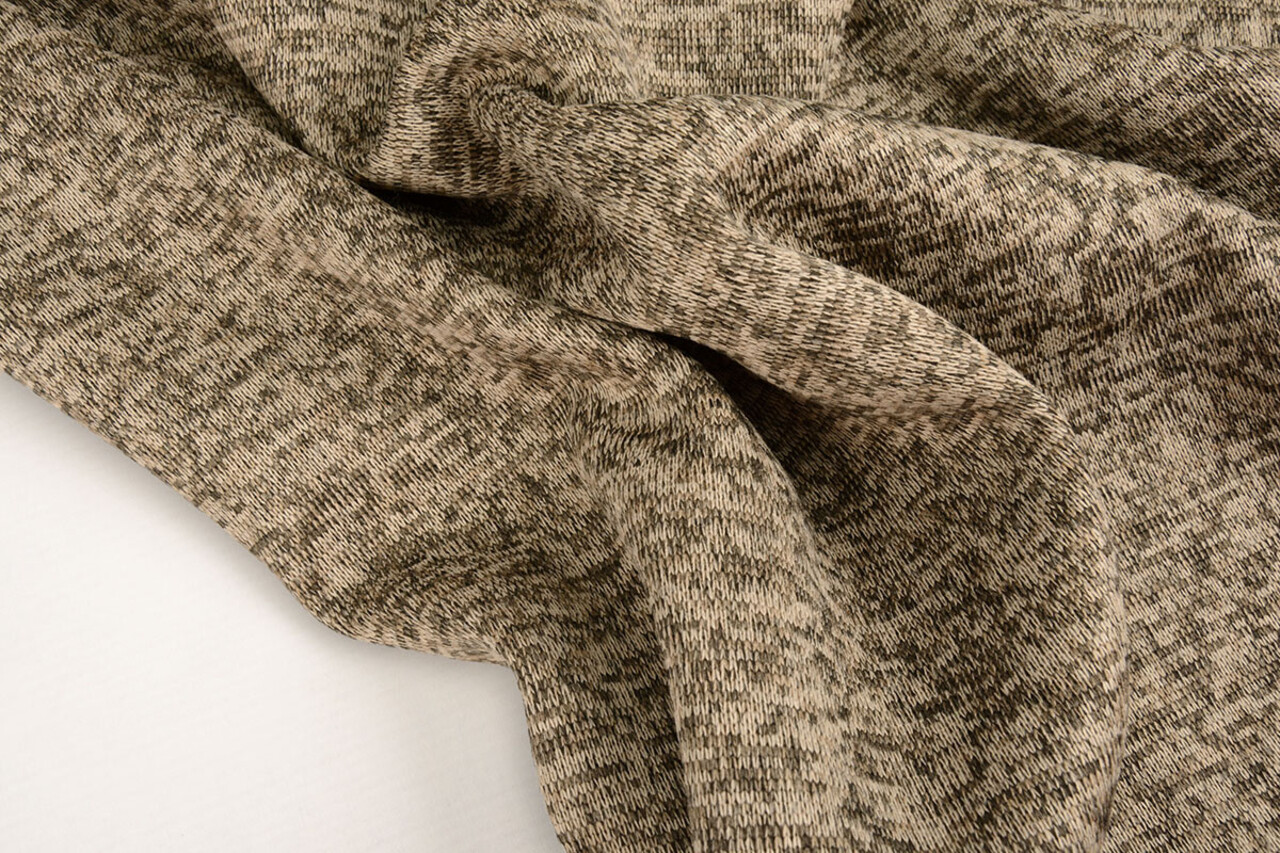 Gebreide Fleece 3-Tone Taupe Gebreide Fleece 3-Tone Taupe