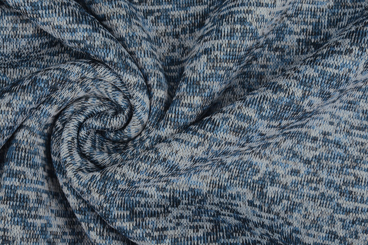 Knitted Fleece 3-Tone Jeans