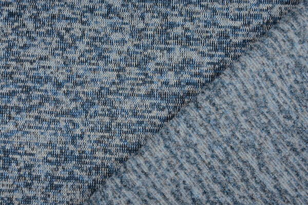 Polaire Tricotée 3 Tons Jeans