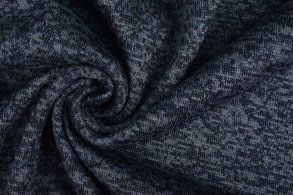 A Maglia Pile 3-Tonalità Blu Navy A Maglia Pile 3-Tonalità Blu Navy