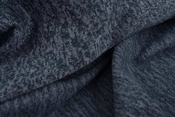 A Maglia Pile 3-Tonalità Blu Navy A Maglia Pile 3-Tonalità Blu Navy