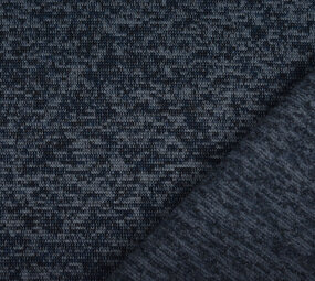 Gebreide Fleece 3-Tone Marine Blauw Gebreide Fleece 3-Tone Marine Blauw