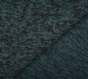 Strickfleece 3-Tone Petrol Strickfleece 3-Tone Petrol