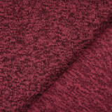 Knitted Fleece 3-Tone Wine Red Knitted Fleece 3-Tone Wine Red