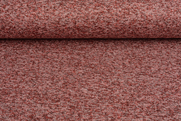 Polaire Tricotée 3 Tons Rouge Polaire Tricotée 3 Tons Rouge