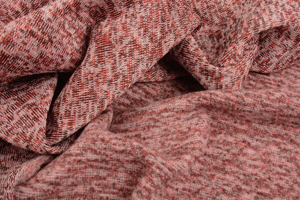 Strickfleece 3-Tone Rot Strickfleece 3-Tone Rot