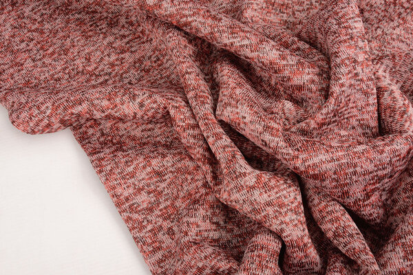 Gebreide Fleece 3-Tone Rood Gebreide Fleece 3-Tone Rood