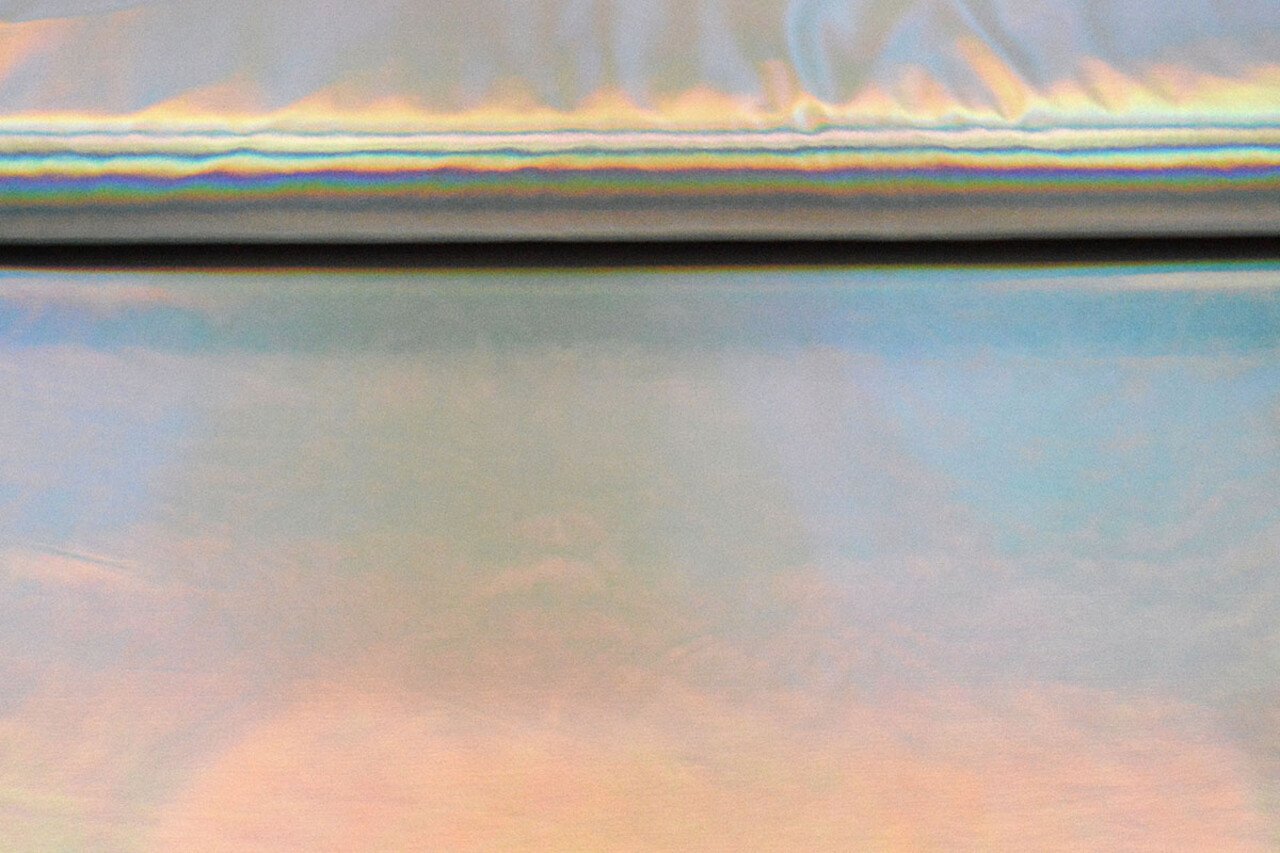 Lamé Holographic Neon Silver Lamé Holographic Neon Silver