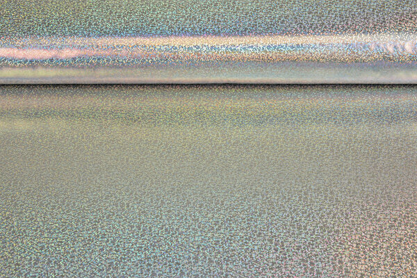 Lamé Holografisch Sparkle Silber