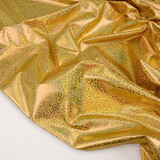 Lamé Holographic Sparkle Gold
