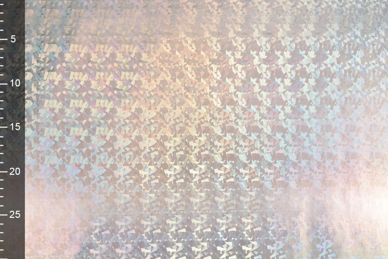 Lamé Holographic Cosmos Silver Lamé Holographic Cosmos Silver