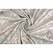 Lamé Holográfico Cosmos Plateado
