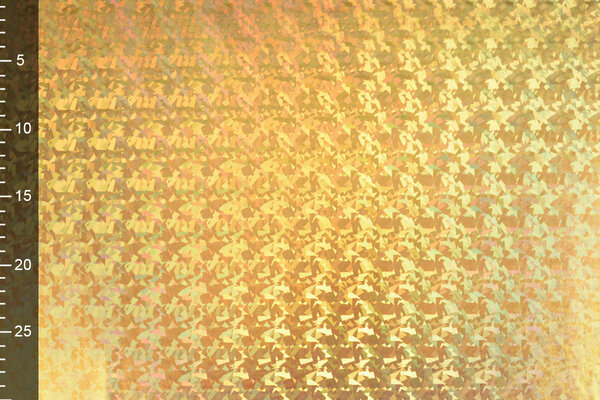 Lamé Holografisch Cosmos Goud Lamé Holografisch Cosmos Goud