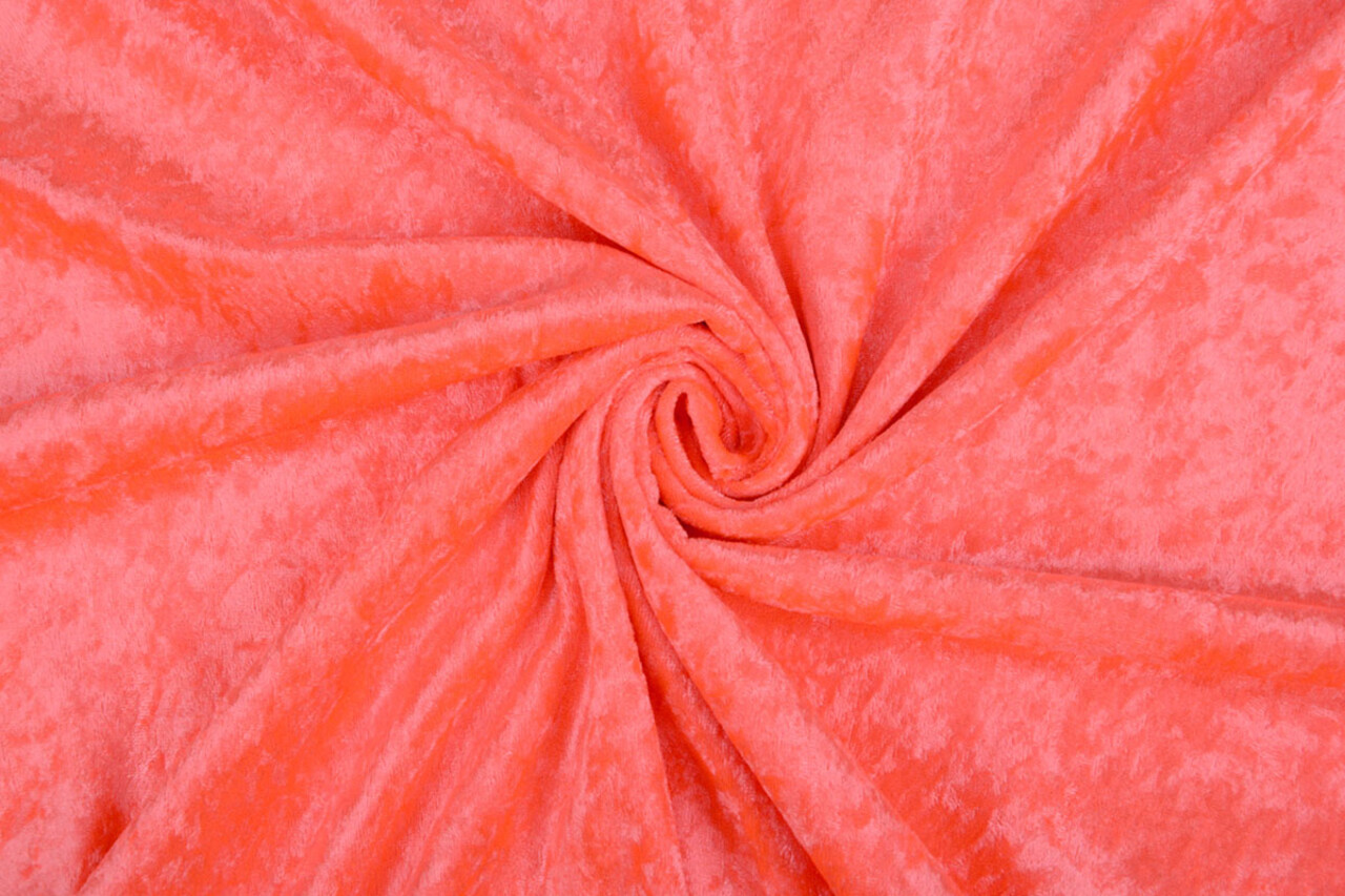 Pannesamt Stoff Fluor Rosa Pannesamt Stoff Fluor Rosa