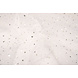 Fina Tul Blanco Estrellas Plateado