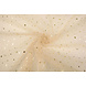 Fina Tul Almond Estrellas Dorado Fina Tul Almond Estrellas Dorado