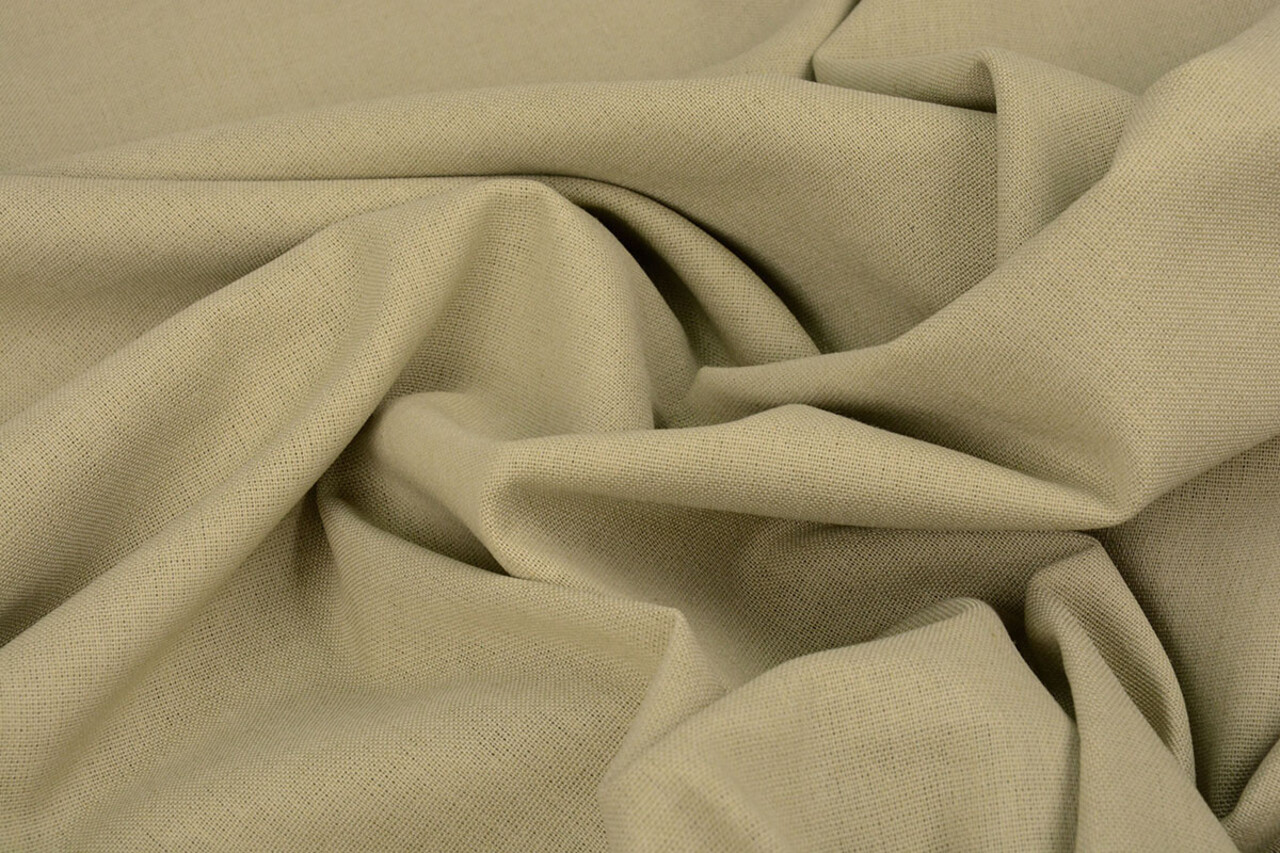 Linnen Katoen Licht Zand