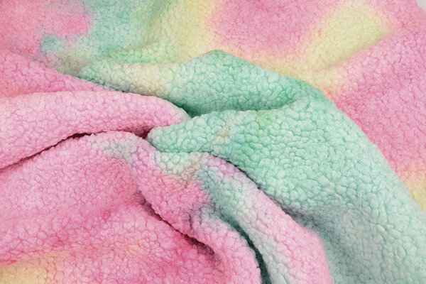 Curly Teddy Tie Dye Curly Teddy Tie Dye