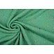 Tejido de Sudadera de Polar Alpino Star Drops Foil Verde Jaspeado Tejido de Sudadera de Polar Alpino Star Drops Foil Verde Jaspeado