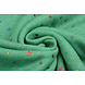 Sweat Polaire Alpine Star Drops Film Métallisé Vert Melange