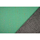 Tejido de Sudadera de Polar Alpino Star Drops Foil Verde Jaspeado Tejido de Sudadera de Polar Alpino Star Drops Foil Verde Jaspeado