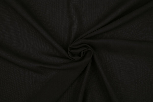 100% Voile Schwarz