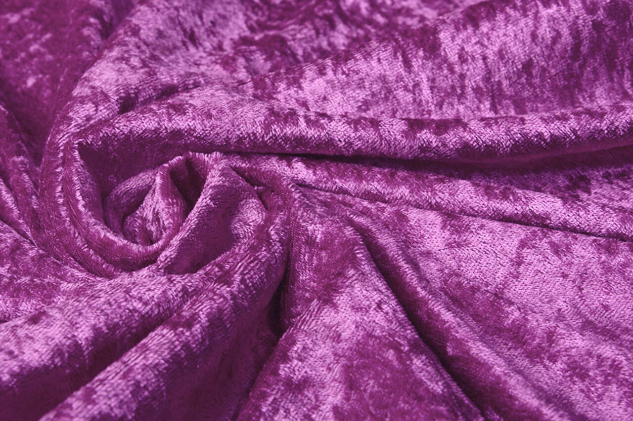 Pannesamt Stoff Alpenveilchen Pannesamt Stoff Alpenveilchen