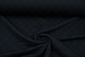 A Maglia Jacquard Fiori Blu Navy-Nero A Maglia Jacquard Fiori Blu Navy-Nero