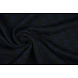 Tricoté Jacquard Fleurs Marine-Noir Tricoté Jacquard Fleurs Marine-Noir