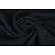 A Maglia Jacquard Fiori Blu Navy-Nero A Maglia Jacquard Fiori Blu Navy-Nero