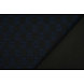 De Punto Jacquard Flores Azul Marino-Negro De Punto Jacquard Flores Azul Marino-Negro