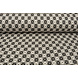 A Maglia Jacquard Fiori Bianco-Nero A Maglia Jacquard Fiori Bianco-Nero