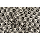 A Maglia Jacquard Fiori Bianco-Nero A Maglia Jacquard Fiori Bianco-Nero