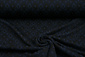 Gebreid Jacquard  Ruit Marine-Zwart Gebreid Jacquard  Ruit Marine-Zwart
