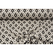 De Punto Jacquard Cuadros Blanco-Negro De Punto Jacquard Cuadros Blanco-Negro