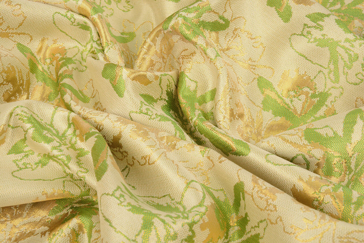 Brocade Celeste Green