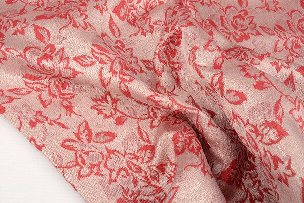 Brocade Martha Red