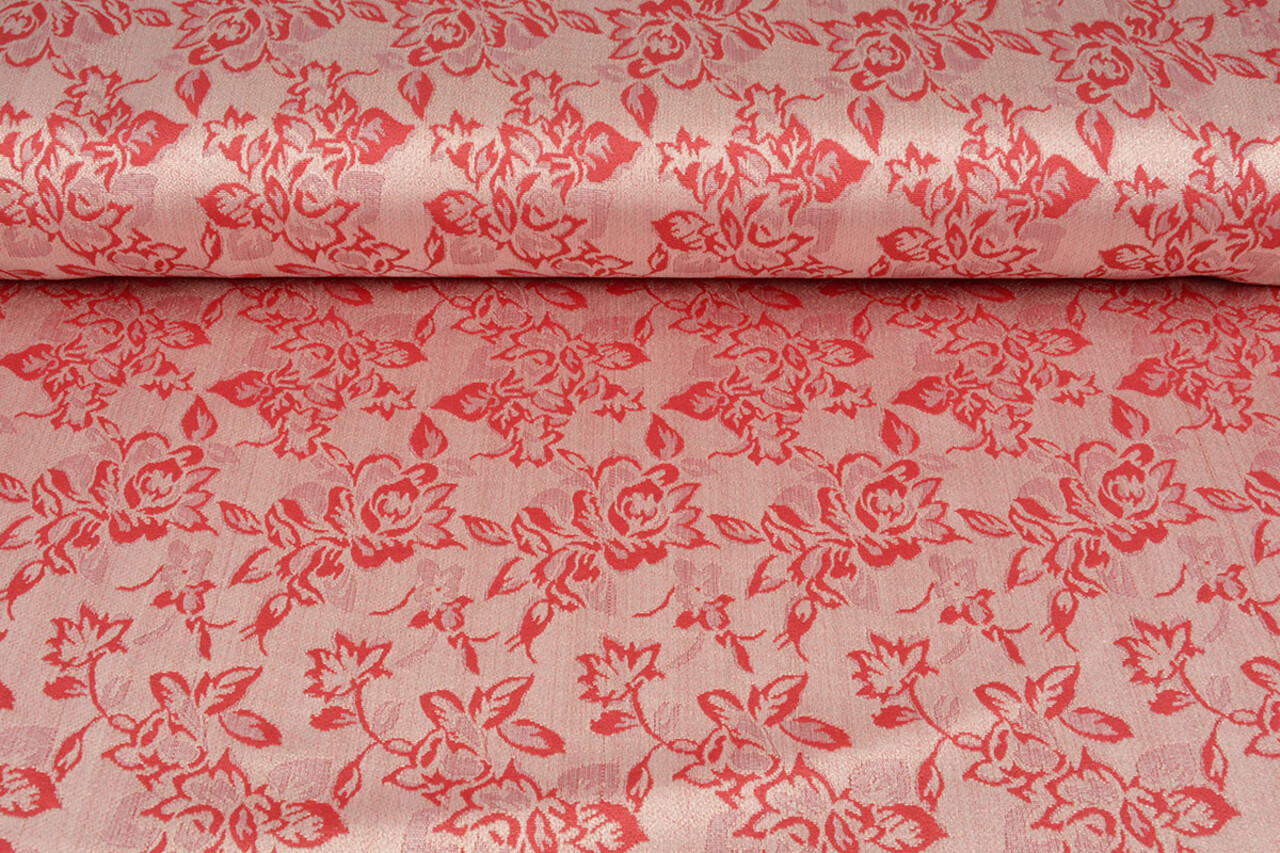 Brocade Martha Red
