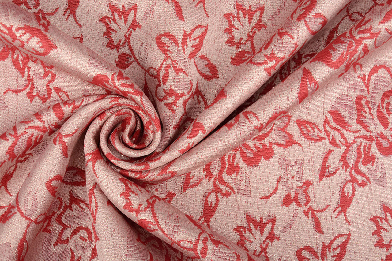 Brocade Martha Red